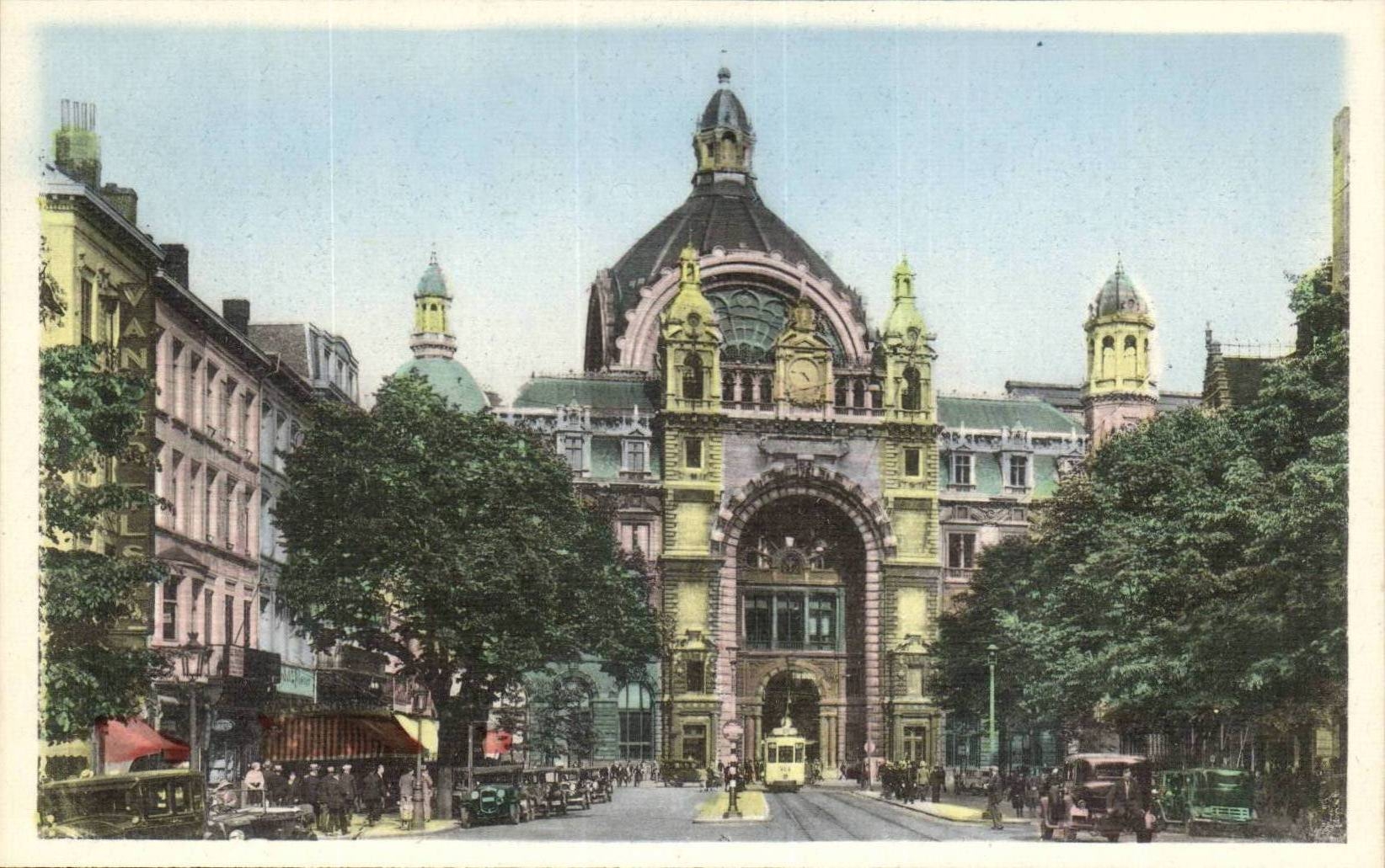 Belgique - Belgien - Belgium - Anvers - Antwerpen - Middenstatie - Gare Centrale - CPA 