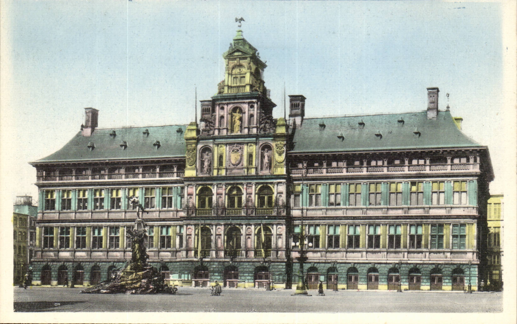 Belgique - Belgien - Belgium - Anvers - Antwerpen - Stadhuis - Hotel de Ville - CPA 