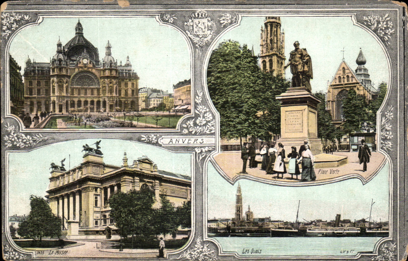 Belgique - Belgien - Belgium - Anvers - Antwerpen - Souvenir - CPA 