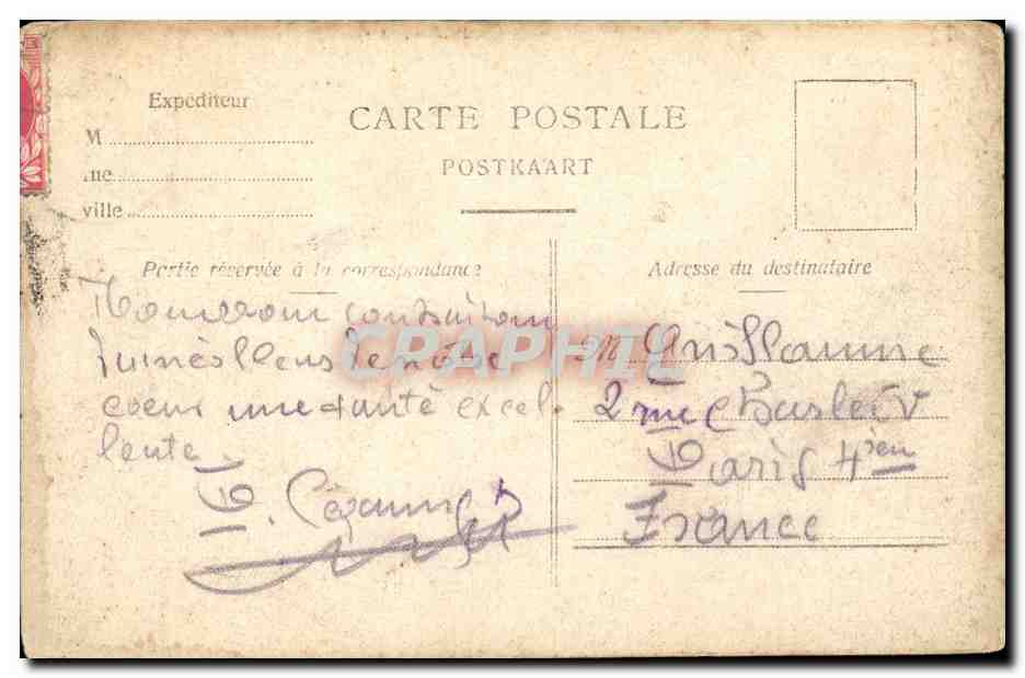 Belgique - Belgien - Belgium - Anvers - Antwerpen - Maison des Corporations - CPA  — Rückseite