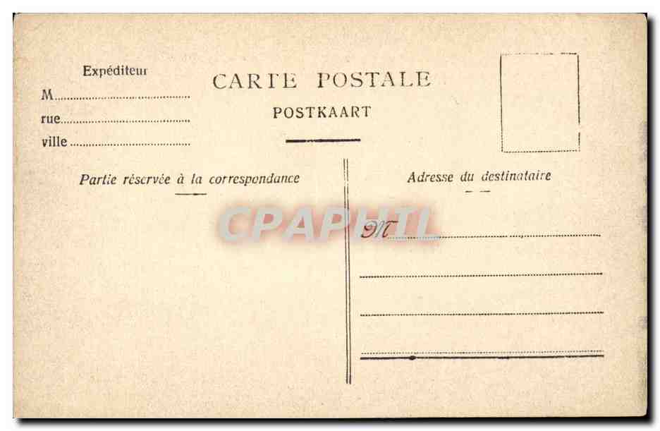 Belgique - Belgien - Belgium - Anvers - Antwerpen - Gare Centrale Avenue de Keyser - CPA  — Rückseite