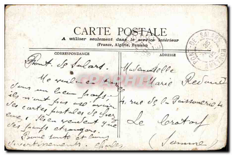 Anvers - LA CATHÉDRALE — vue de la cathédrale Saint-Pierre — éditeur non visible — Verso