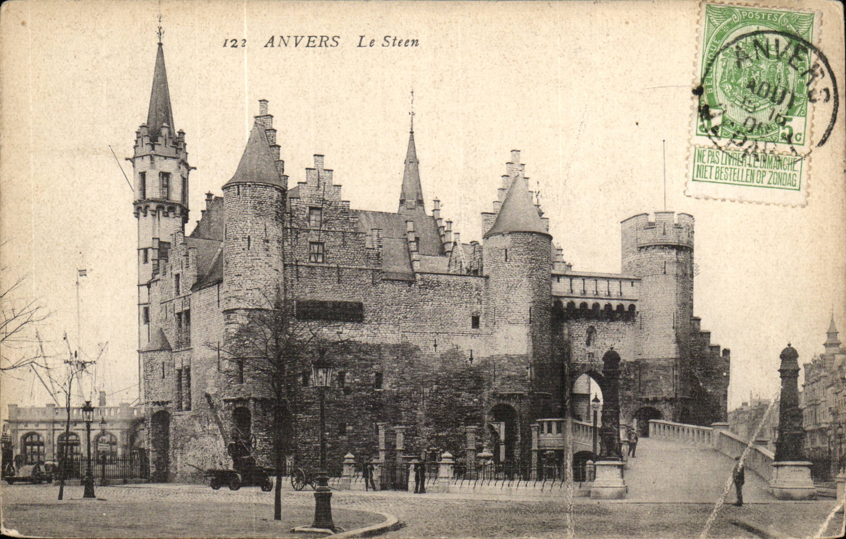 Belgique - Belgien - Belgium - Anvers - Antwerpen - Le Steen - CPA 