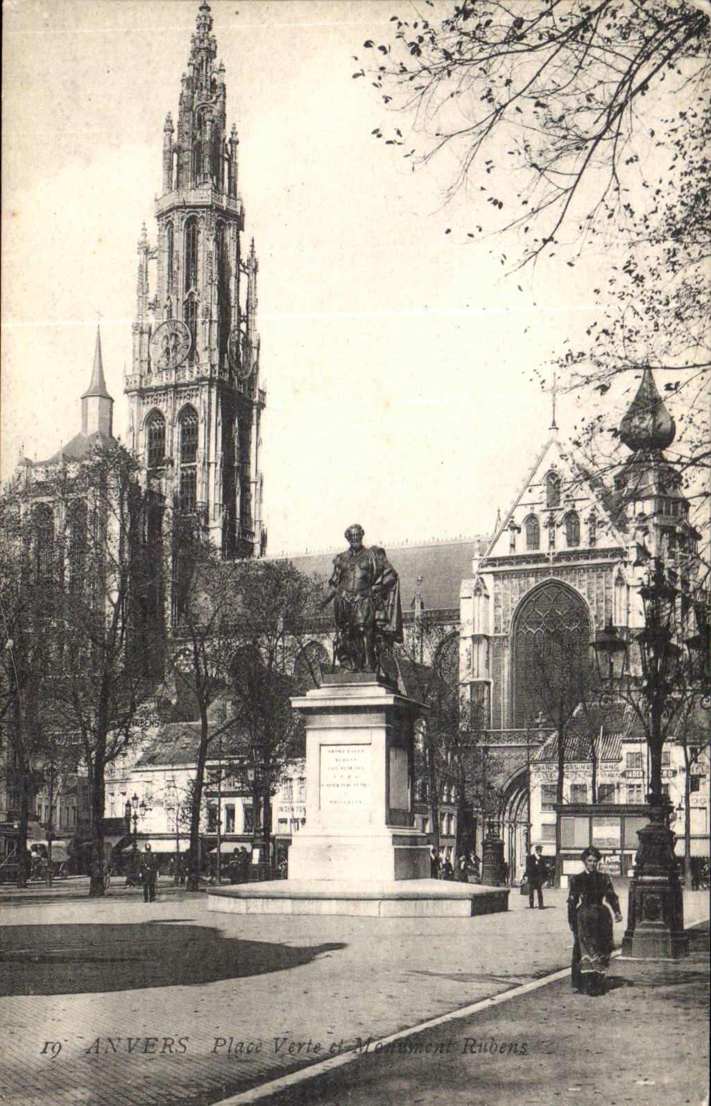 Belgique - Belgien - Belgium - Anvers - Antwerpen - Place Verte - CPA 
