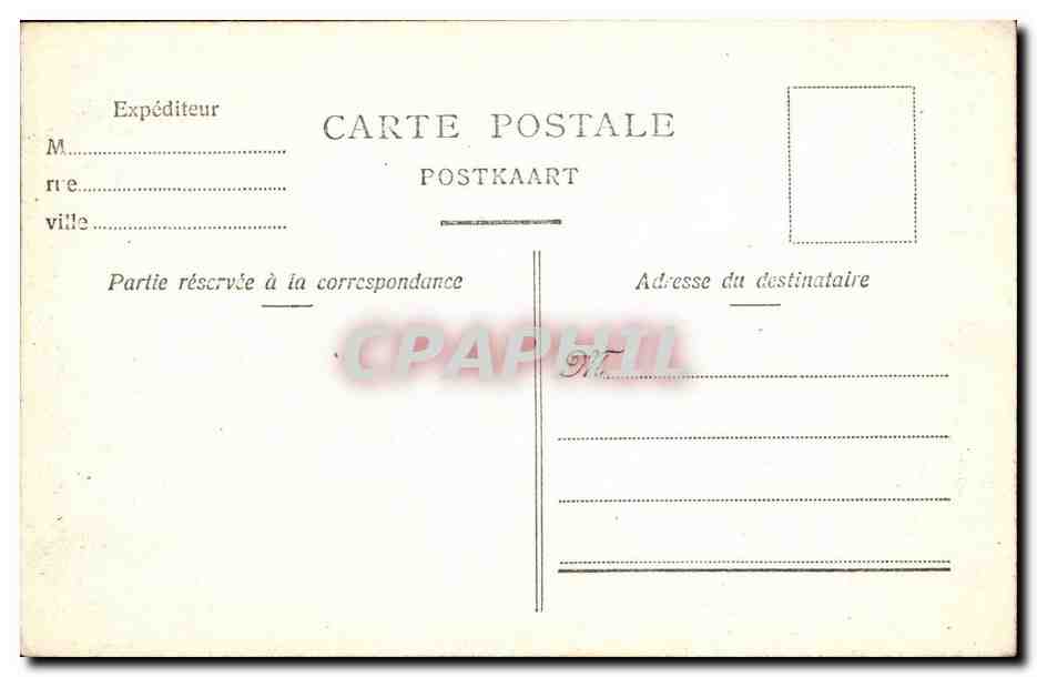 Belgique - Belgien - Belgium - Anvers - Antwerpen - Place Verte - CPA  — Rückseite