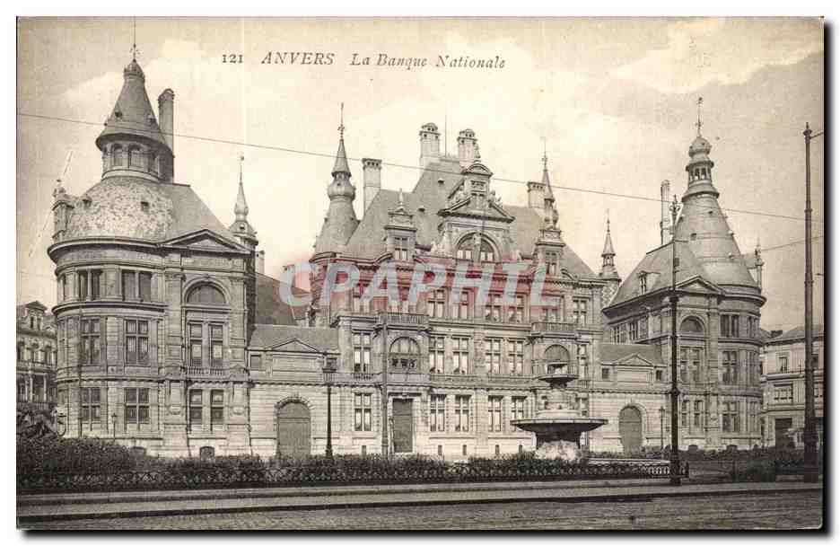 Anvers — La Banque Nationale — éditeur anonyme, n° de série 121