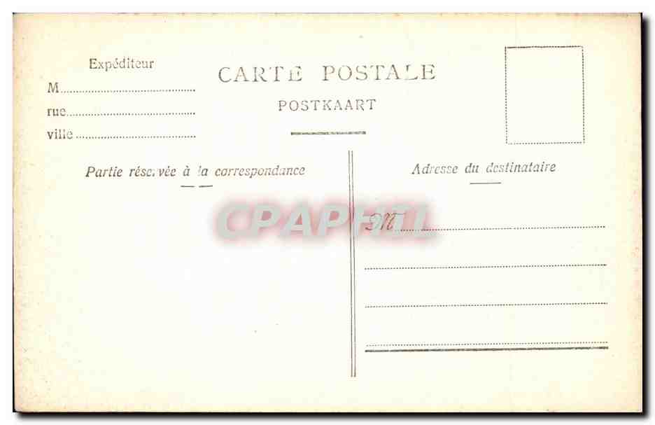 Anvers — La Banque Nationale — éditeur anonyme, n° de série 121 — Rückseite