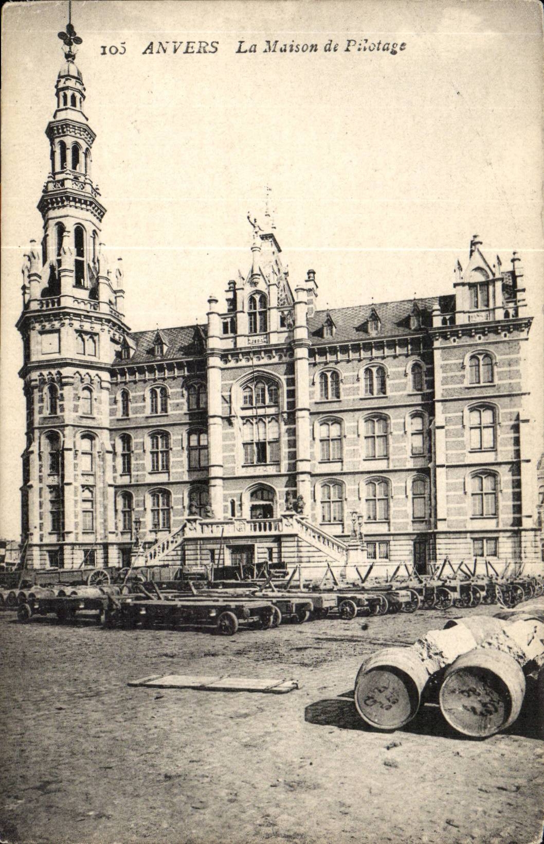Belgique - Belgien - Belgium - Anvers - Antwerpen - La Maison de Pilotage - CPA 