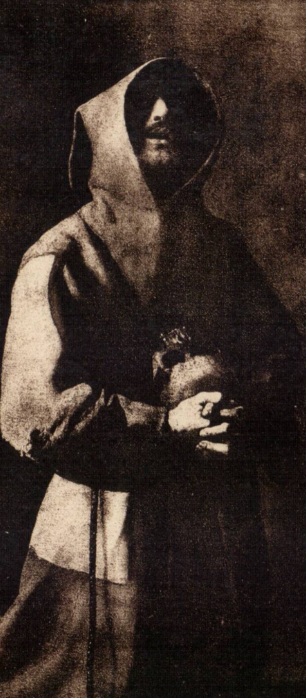 Grande Bretagne Great BRitain CPA A Fransican monk Francisco Zurbaran (National Gallery) (moine fransicain)