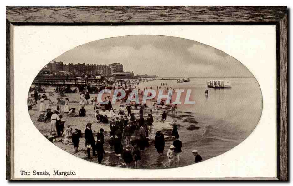 Grande Bretagne Great britain CPA The sands Margate