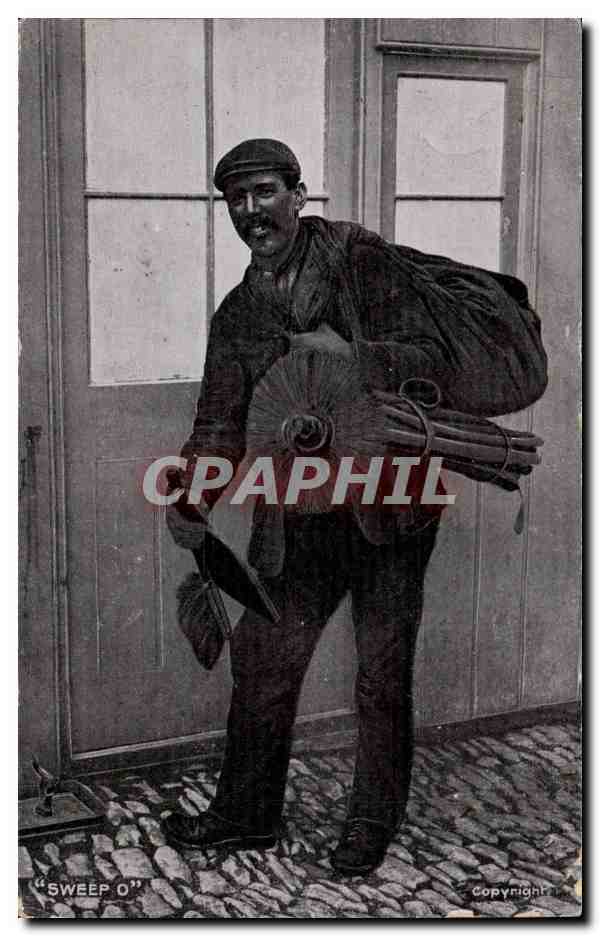 Grande Bretagne Great BRitain CPA Sweep o (metiers ramoneur)