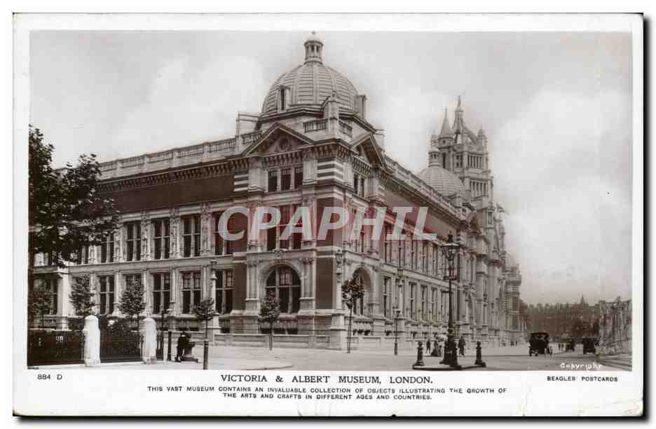 Grande Bretagne Great Britain CPA London Victoria and Albert Museum
