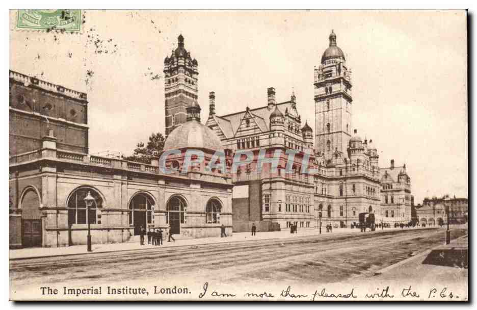 Grande Bretagne Great Britain CPA London The Imperial institute