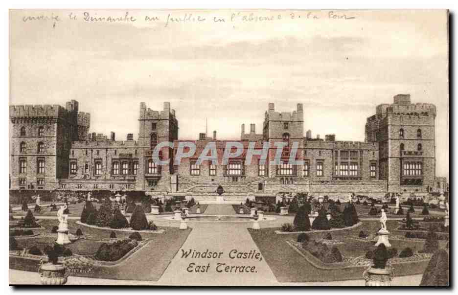 Grande Bretagne Great Britain CPA Windsor East terrace