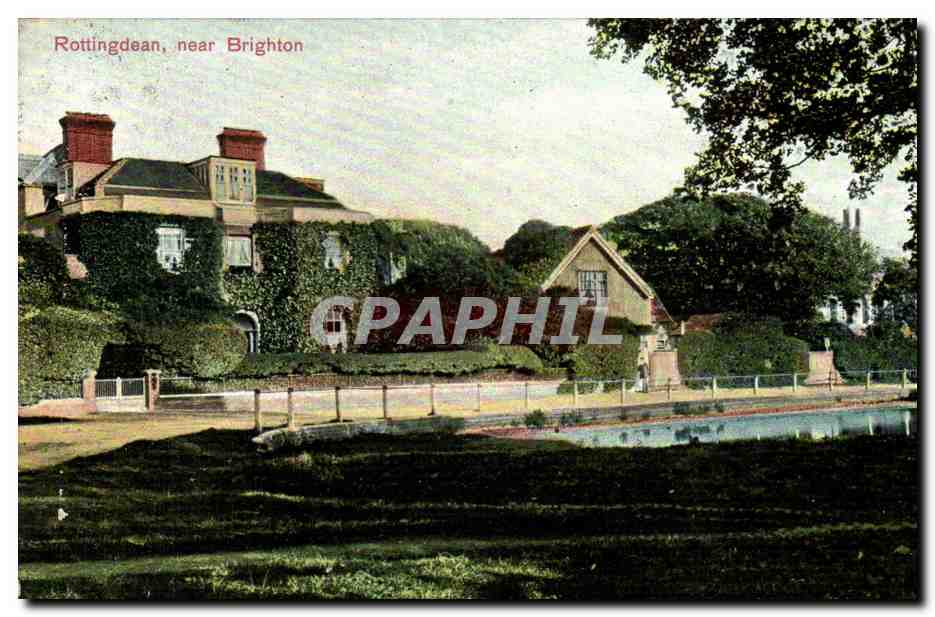 Grande Bretagne Great BRitain CPa Rottingdean near Brigthon