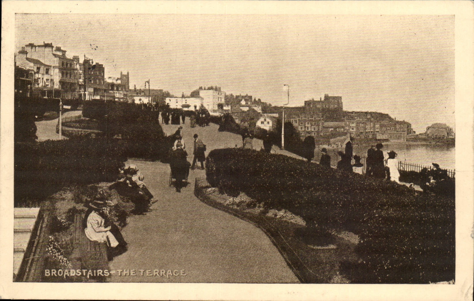 Broadstairs - The Terrace — vue panoramique — éditeur non identifié