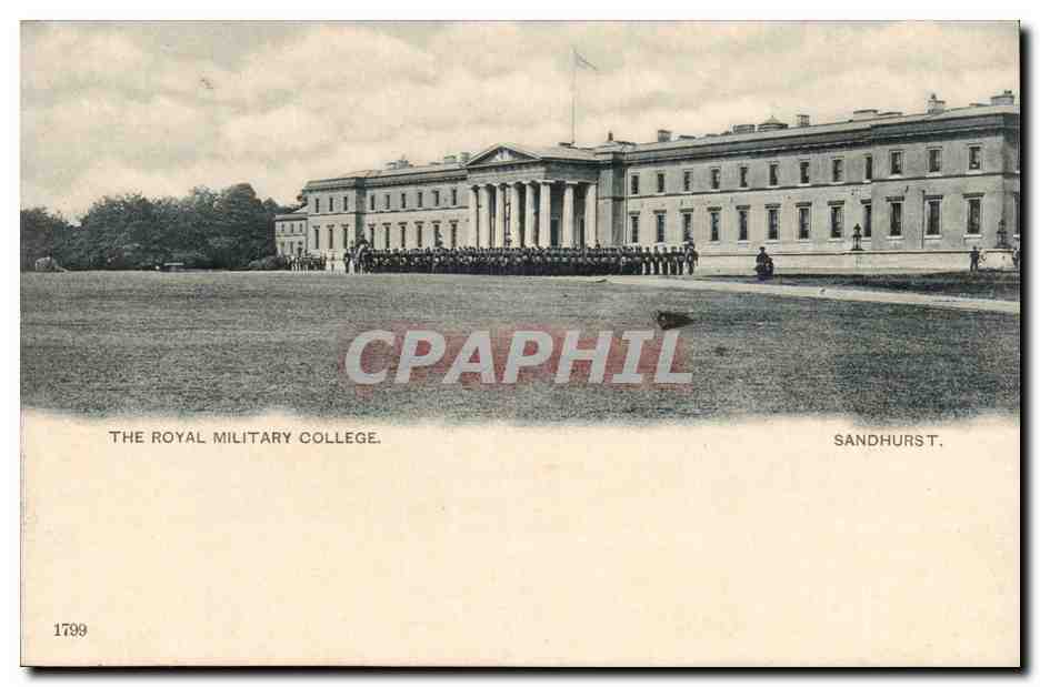 The Royal Military College — Sandhurst — éditeur inconnu, n° de série 1799