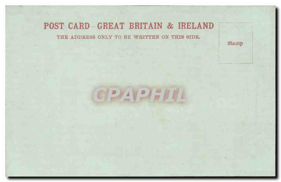Grande Bretagne Great BRitain CPA Royal staff college  — Back