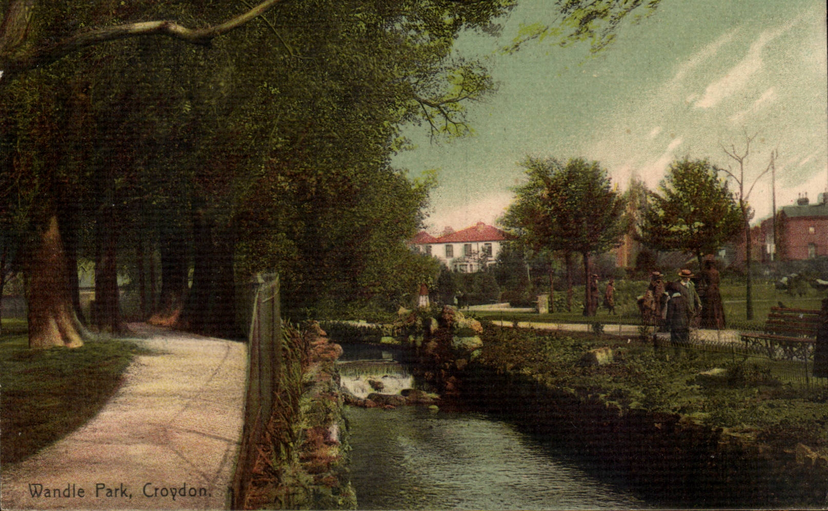 Grande Bretagne Great BRitain CPA West Croydon Wandle park