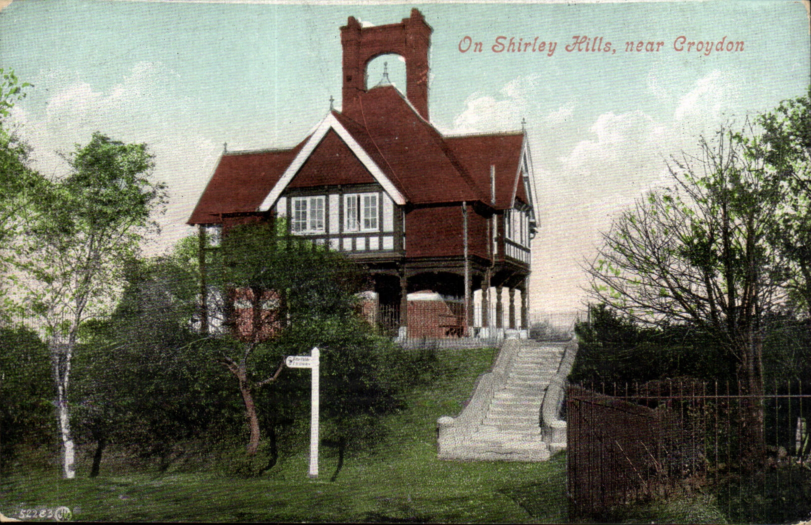 Grande Bretagne Great BRitain CPA On Shirley Hills near Croydon