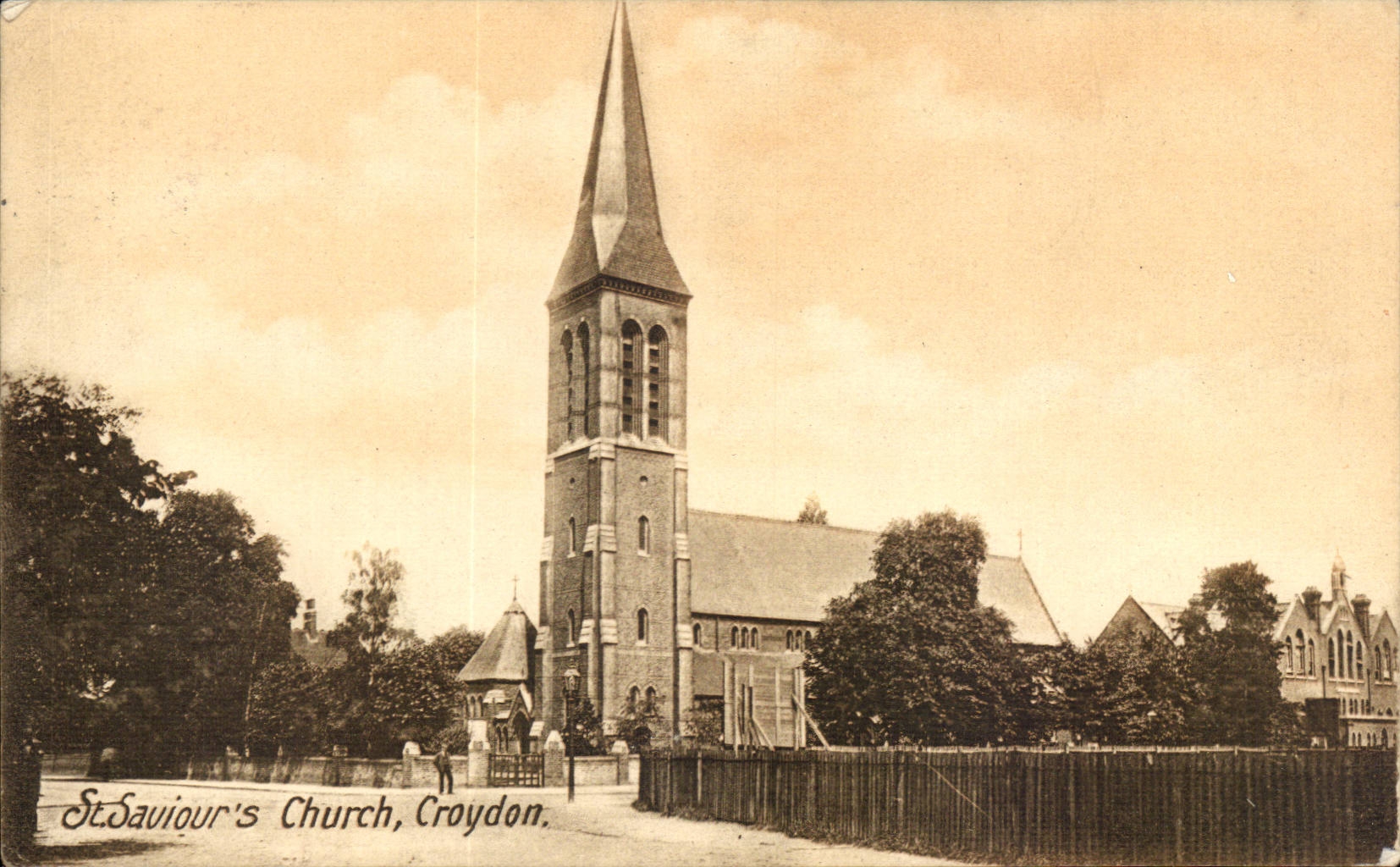 Grande Bretagne Great BRitain CPA St Saviour's church Croydon