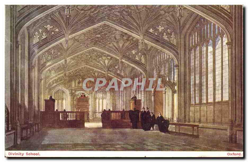 Grande Bretagne Great BRitain CPA Oxford Divinity school