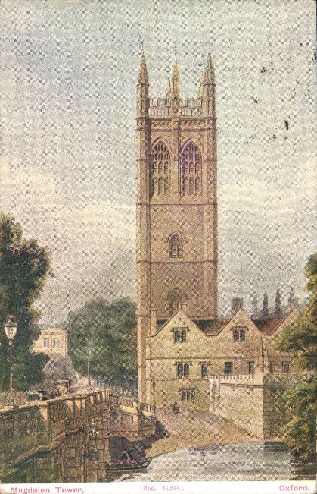 Grande Bretagne Great BRitain CPA Oxford Magdalen tower