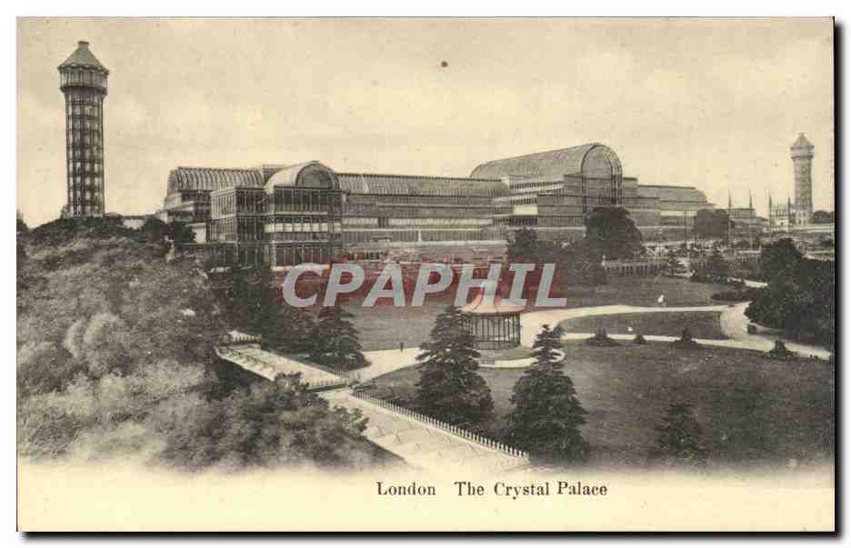 Grande Bretagne Great Britain CPA Londres London The Crystal Palace