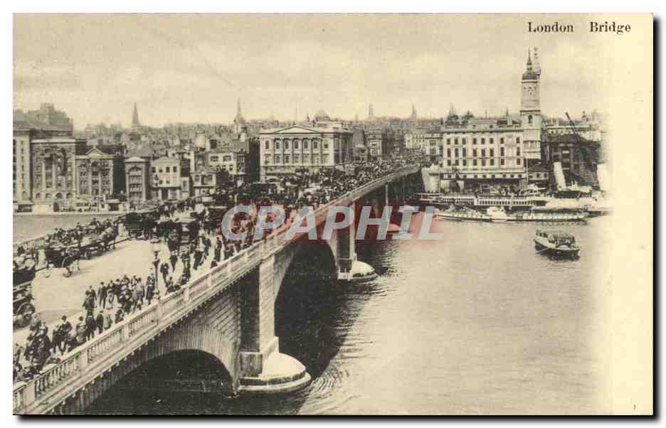 Grande Bretagne Great Britain CPA Londres London Bridge