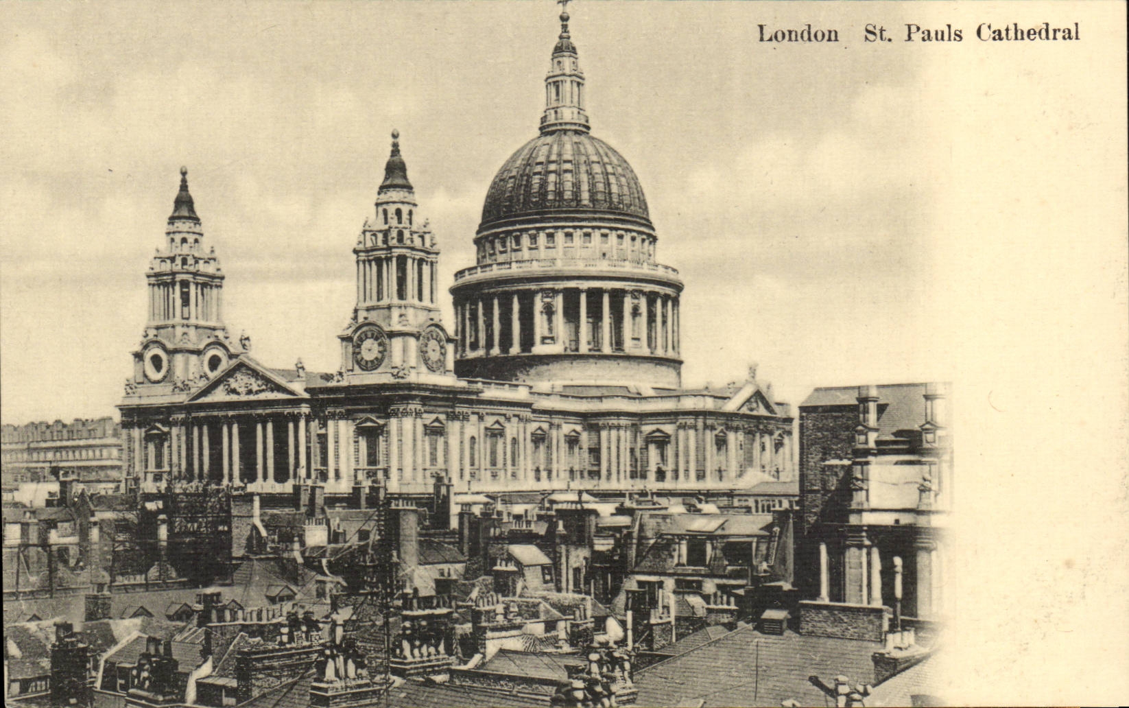 Grande Bretagne Great Britain CPA Londres London St Pauls cathedral
