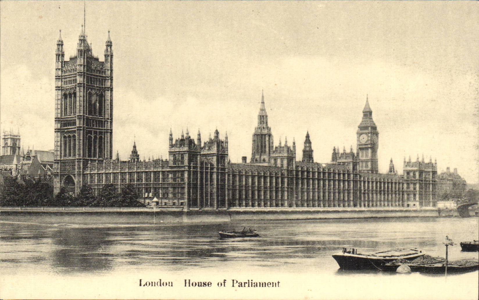 Grande Bretagne Great Britain CPA Londres London Houses of Parliament