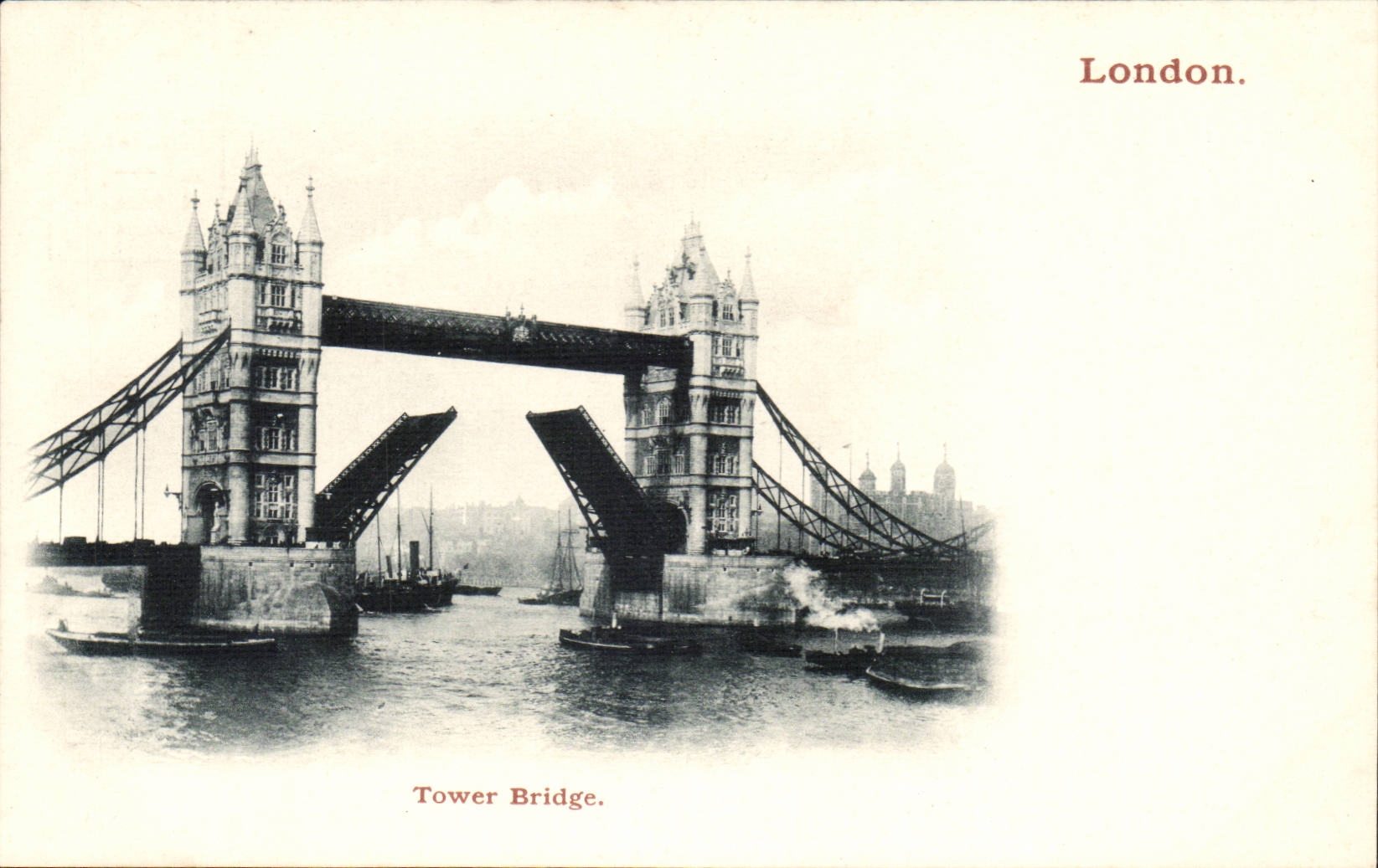 Grande Bretagne Great Britain CPA Londres London Tower bridge