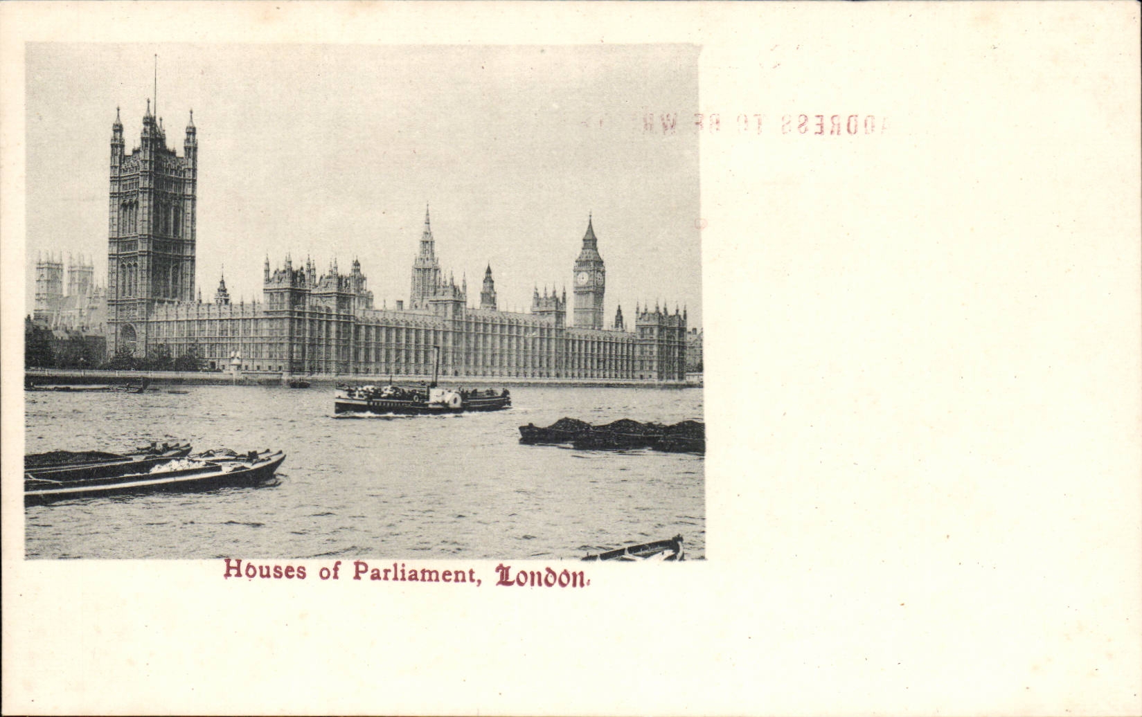 Grande Bretagne Great Britain CPA Londres London Houses of parliament