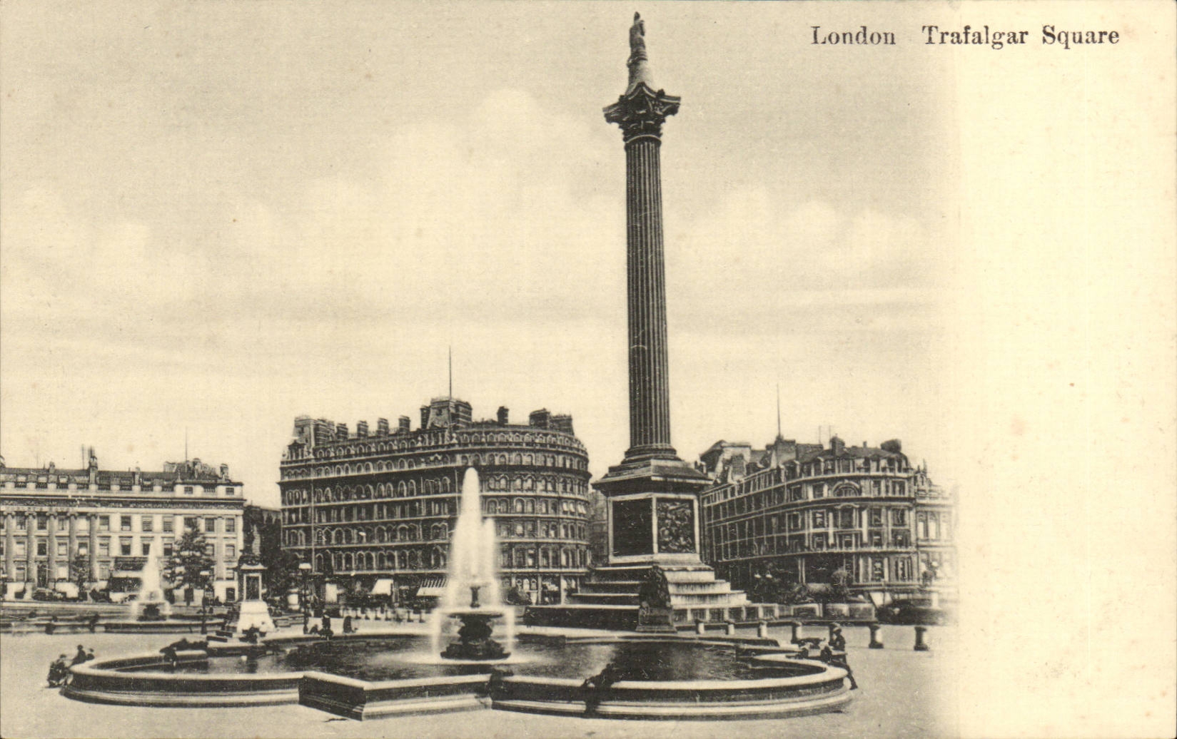 Grande Bretagne Great Britain CPA Londres London Trafalgar Square
