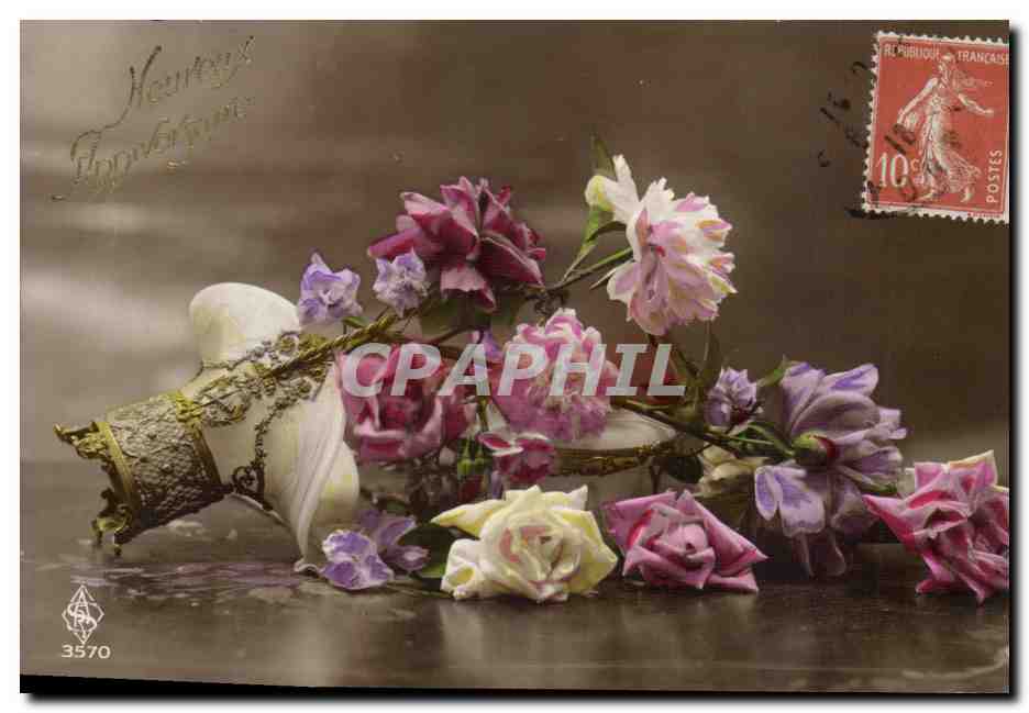 Fantaisie - Fete - Anniversaire - Madame Boivie - CPA 