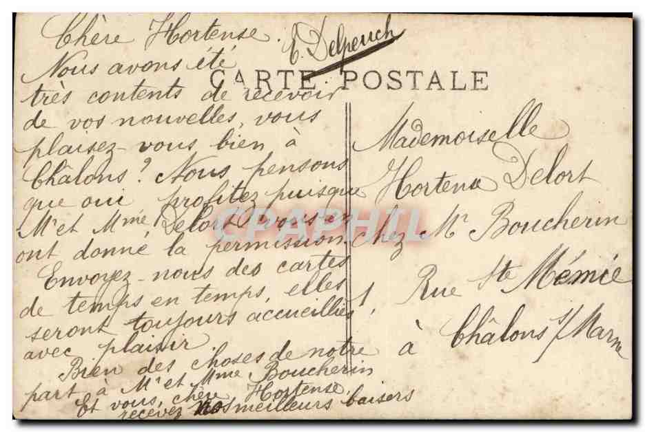 Deux jeunes femmes en jardin — éditeur anonyme, n° 4024 — Verso