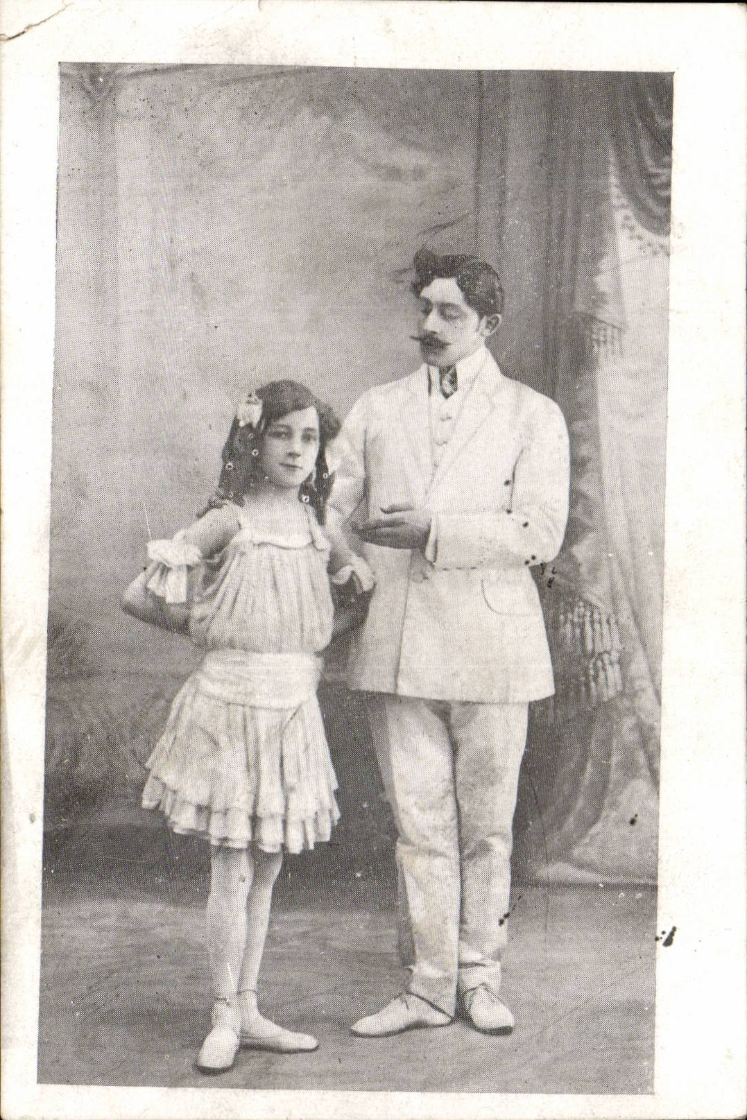 Fantaisie - Enfant et Pere - - CPA 