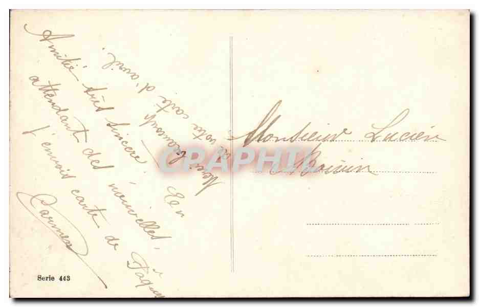 Fantaisie - Femme - Joyeuses Paques - oeufs - Happy Easter - CPA  — Rückseite