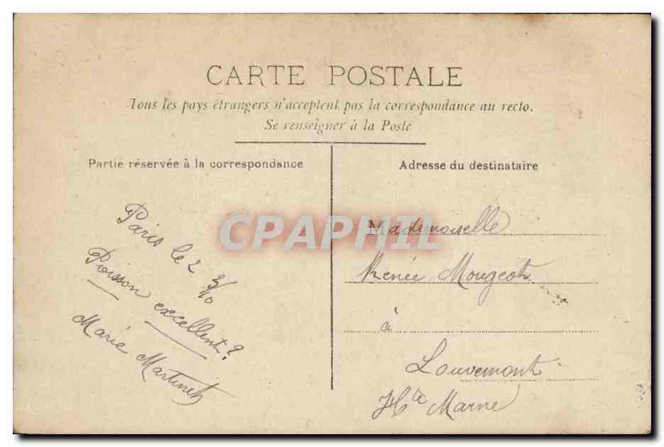 Fantaisie - Couple - Lui me dit rien souvent consent - CPA - — Rückseite