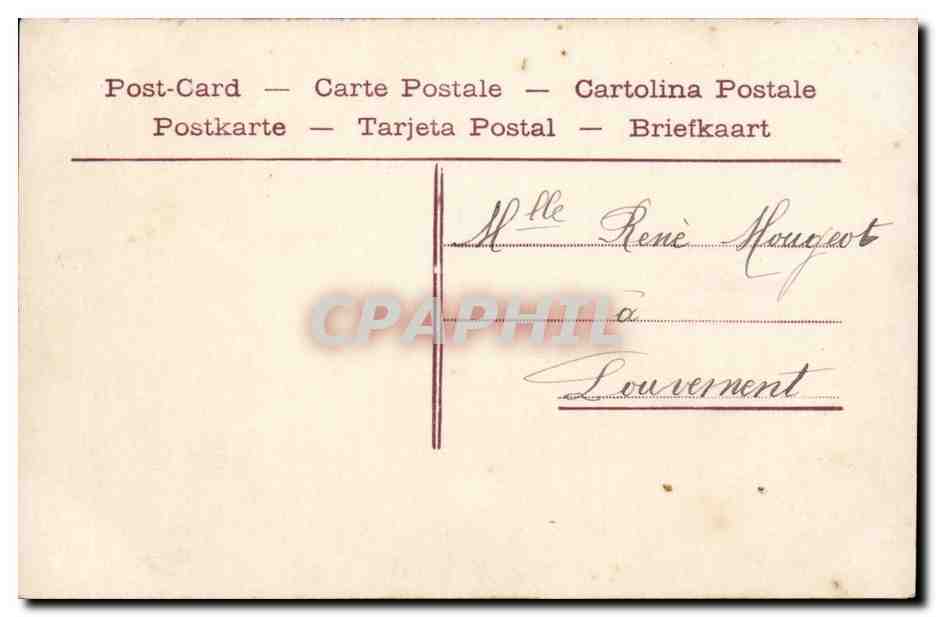 Portrait d'homme — avril — éditeur F.C.X. n° 4521 — Reverso