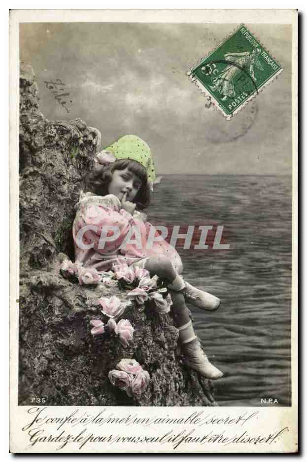 Fantaisie - Enfant - Jolie Fille - CPA 