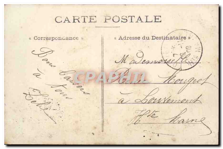 Femme en robe rose tenant un panier de lilas — éditeur IBIS, n° 810 — Reverso