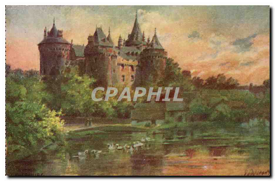 CPA Fantaisie Chateau