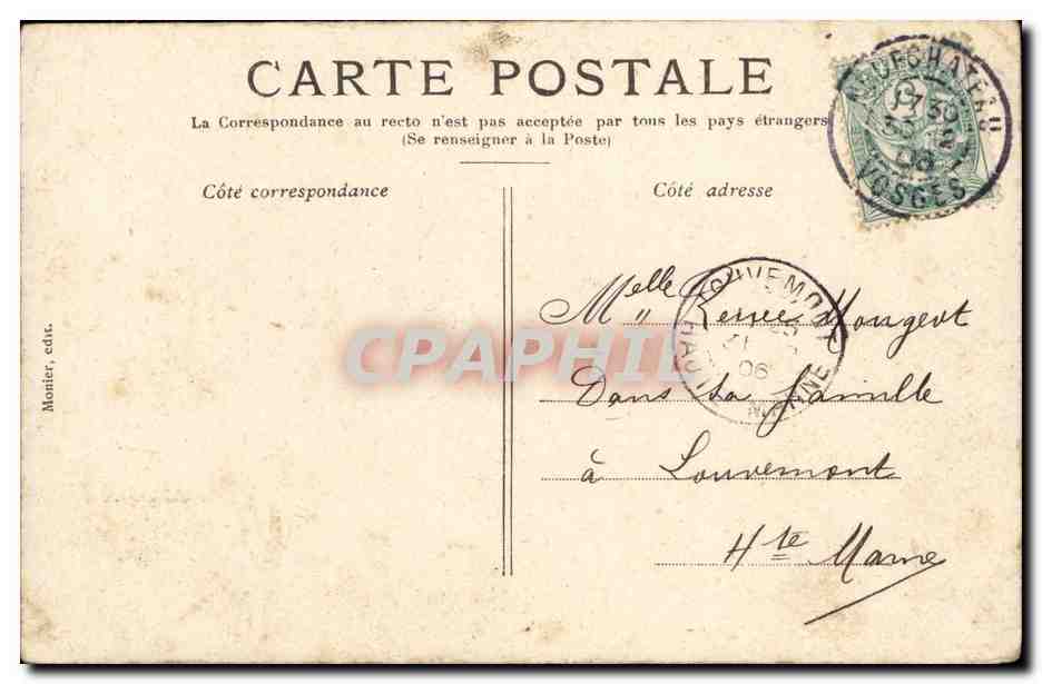 CPA Fantaisie Enfant — Verso