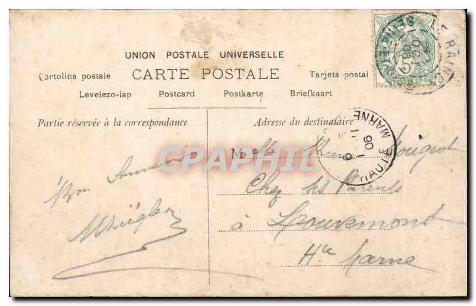 Drei Frauen auf der Bühne — P. Ristitina, n° 1297 — Rückseite