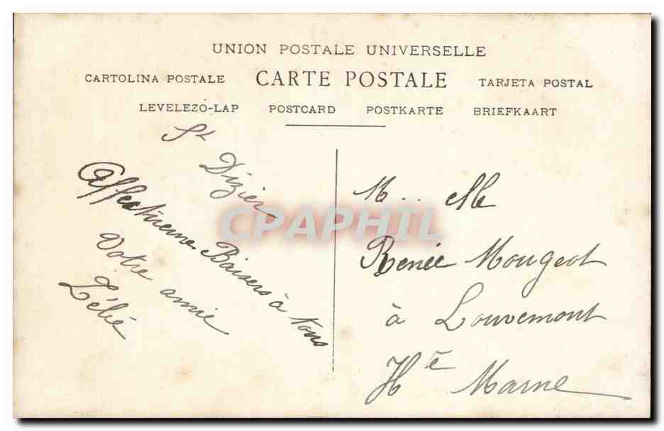 Femme avec bouquet de fleurs — 'Cette fleur avec mon cœur' — SEB n° 562 — Reverso