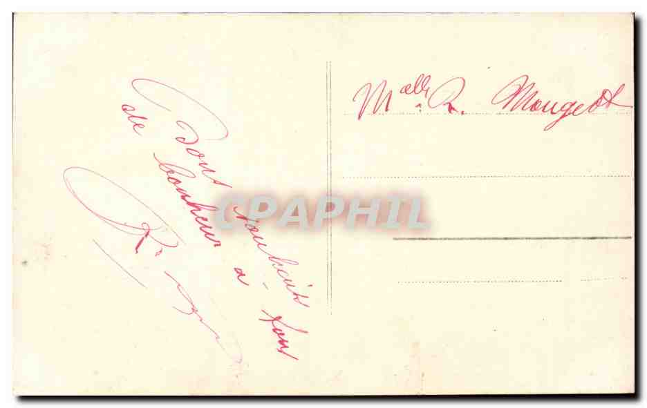 Fantaisie - Enfant - Bonne Annee - Sweet child with flowing curls - CPA  — Rückseite