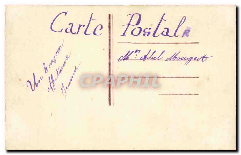 Jeune femme en robe rose — sous lierre — éditée par PRIMA — n° 1025 — Verso