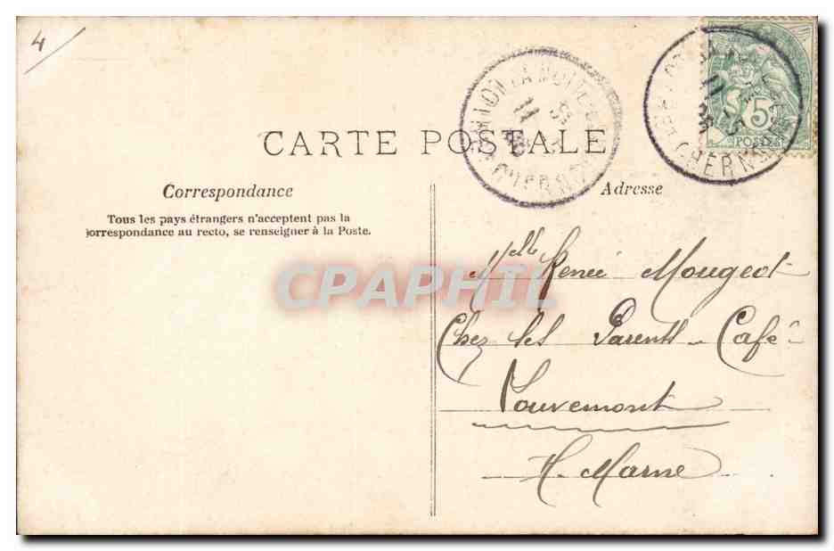 Fantaisie - Enfant - Dites a mon anges gardien de veiler sur moi - breathtaking little girl - CPA  — Rückseite