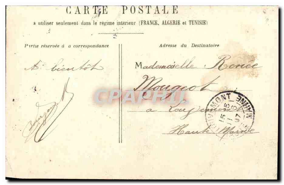 Fantaisie - Enfant - Spectacle -Theatre - Theobald - La Plus Jolie Fille - series de 6 - CPA  — Rückseite